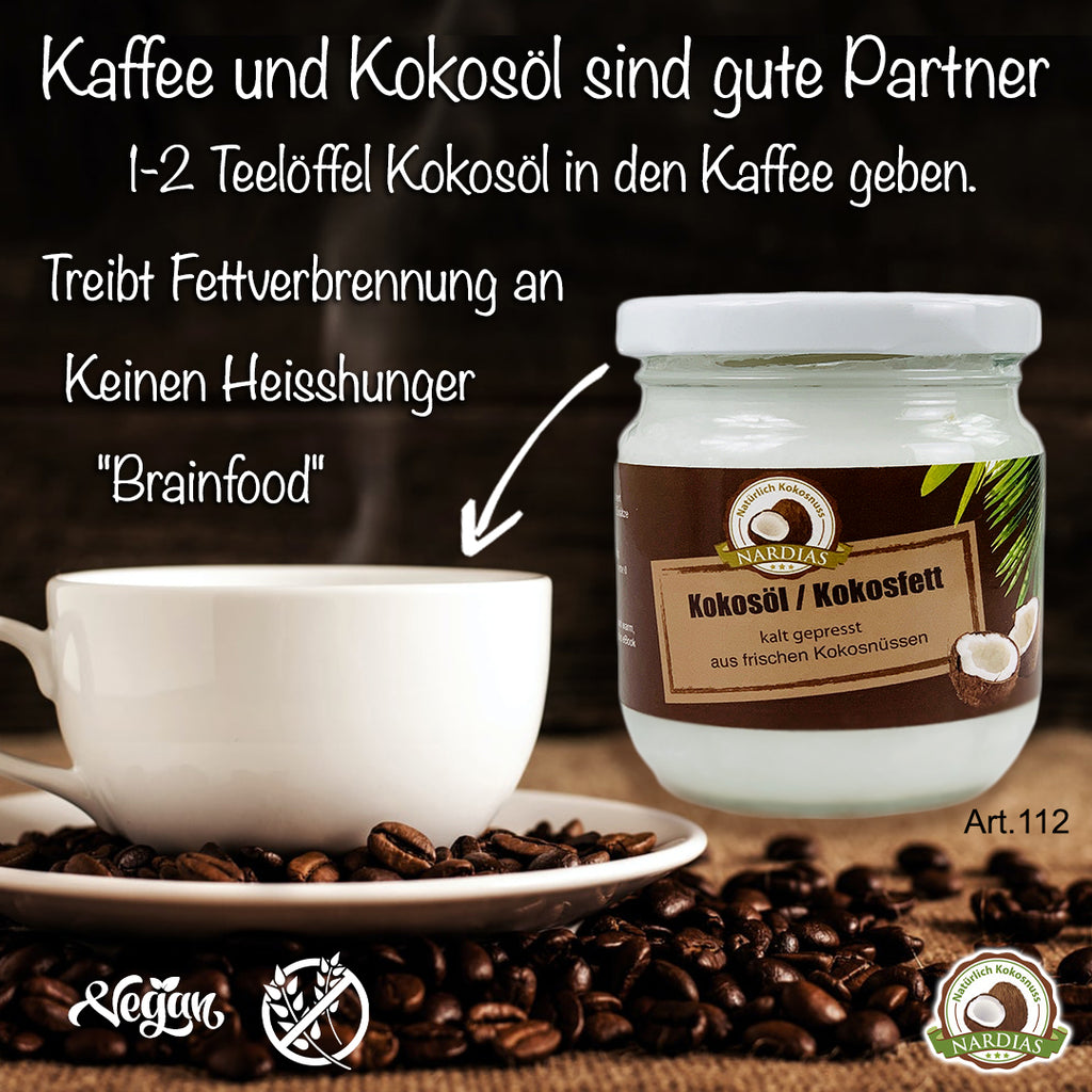 NARDIAS Kokosöl im Sparpaket 3 x Kokosöl