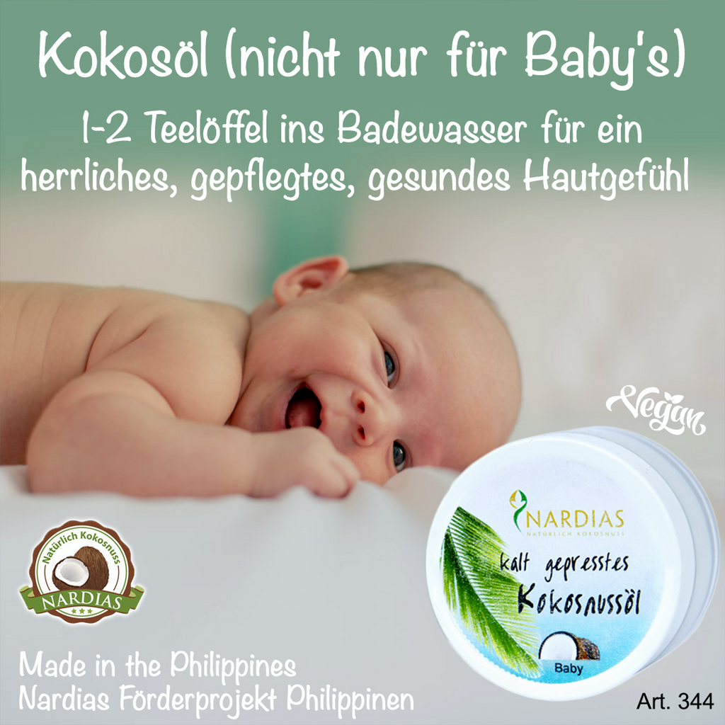 Kokosöl Baby im Glastiegel 50ml Art.344