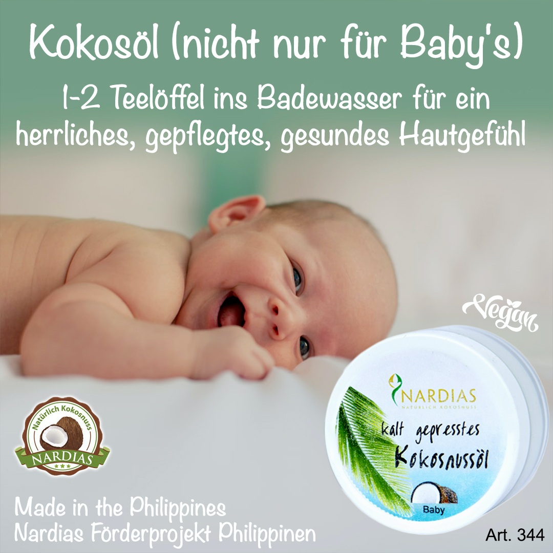 Kokosöl Baby im Glastiegel 50ml Art.344