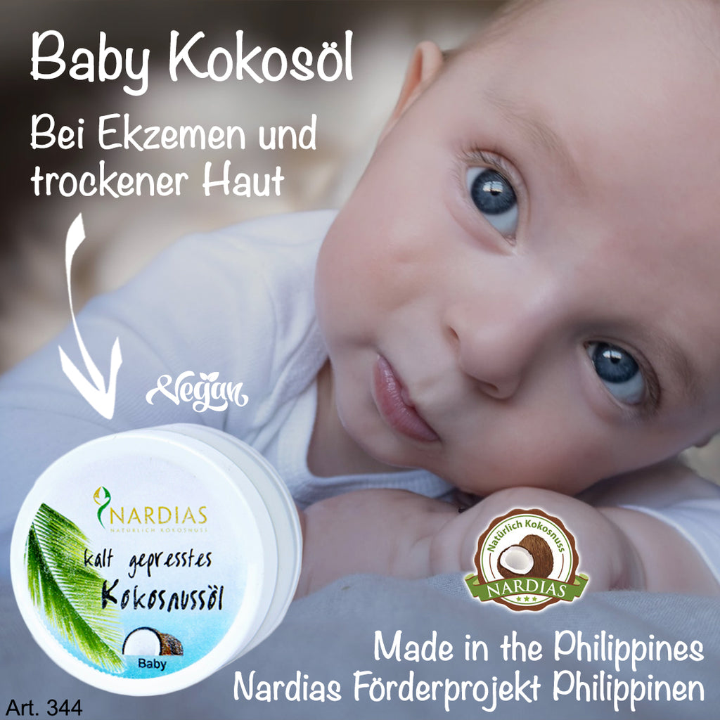 Kokosöl Baby im Glastiegel 50ml Art.344