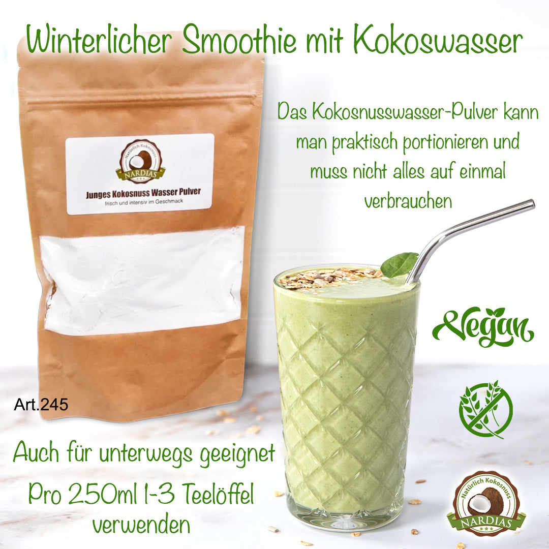 NARDIAS Junges Kokosnuss Wasser Pulver