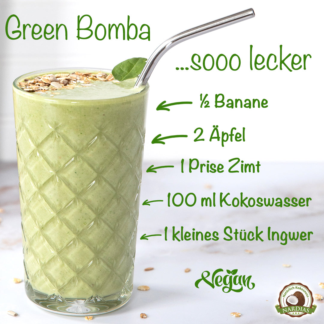 NARDIAS Junges Kokosnuss Wasser Pulver