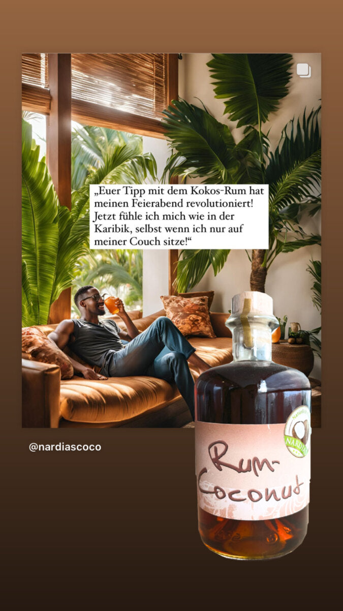 NARDIAS Kokosnuss Rum Likör