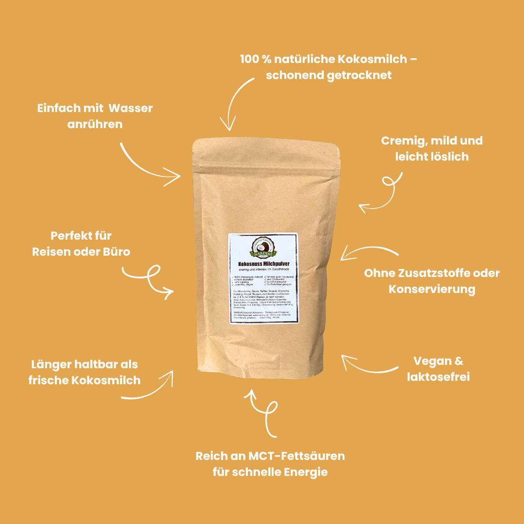 NARDIAS Kokosnuss Milchpulver