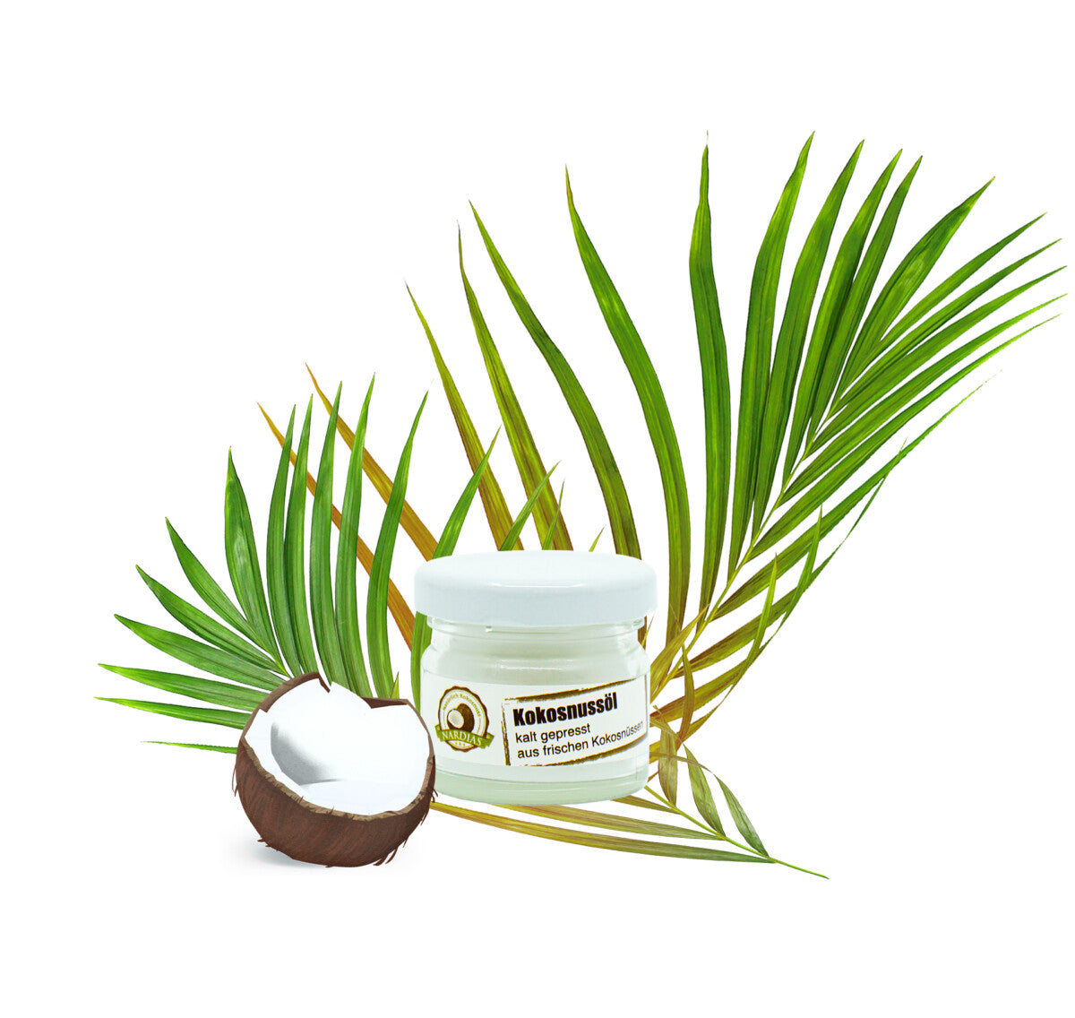 Kokosöl, kalt gepresst Muster 30ml