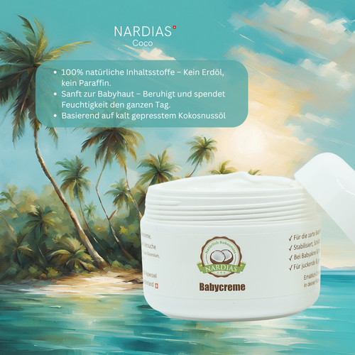 Baby Pflegecreme 200ml Tiegel Art.345