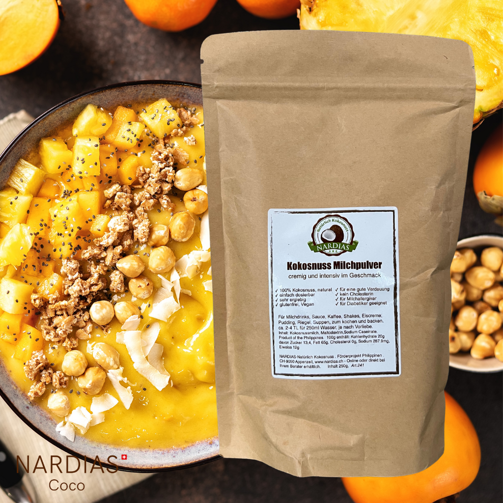 Sparpaket NARDIAS Aktion Kokosnuss-Milchpulver 3 x