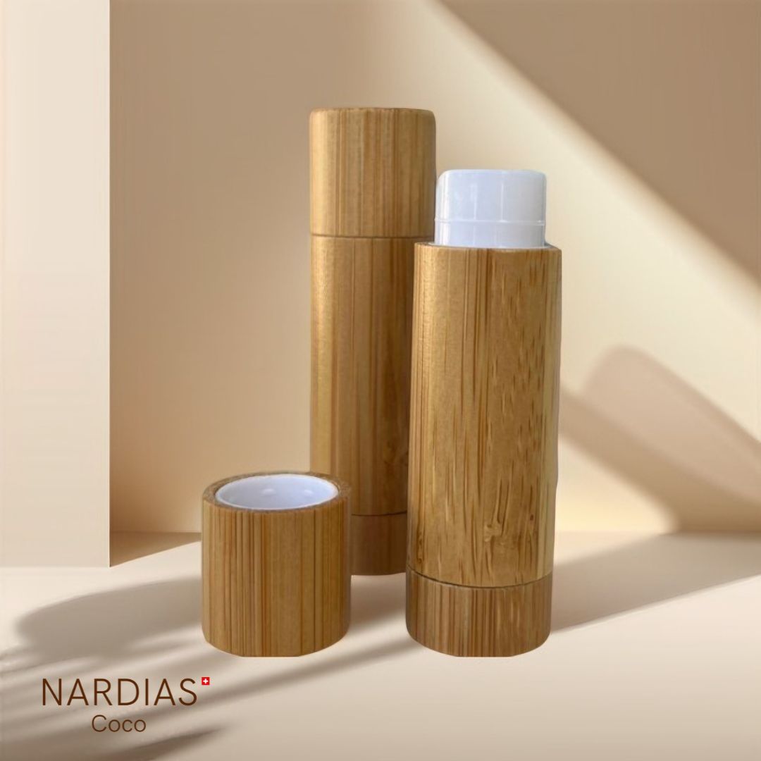 NARDIAS Lippenpflege pflanzlich Bambusverpackung