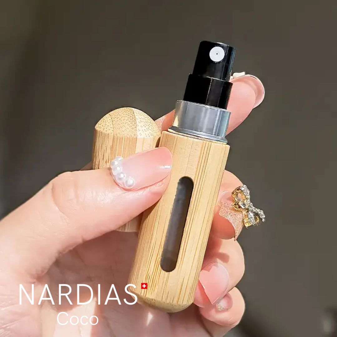 Mini-Zerstäuber Bambus – Perfekt für Parfüm unterwegs