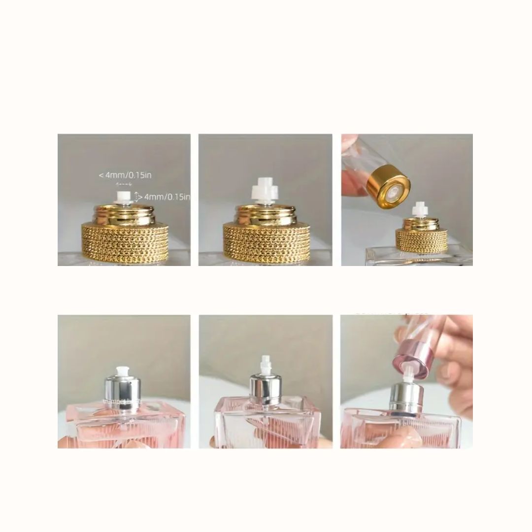 Mini-Zerstäuber Gold – Perfekt für Parfüm unterwegs