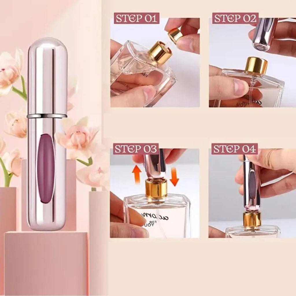 Mini-Zerstäuber Blume – Perfekt für Parfüm unterwegs