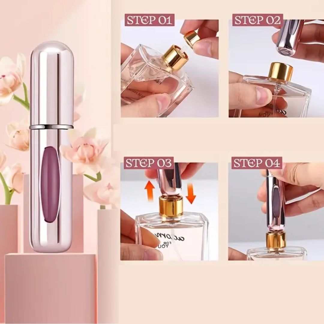 Mini-Zerstäuber Blume – Perfekt für Parfüm unterwegs