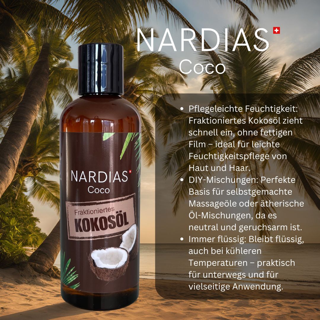 NARDIAS fraktioniertes Kokosöl