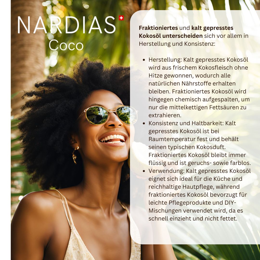 NARDIAS fraktioniertes Kokosöl