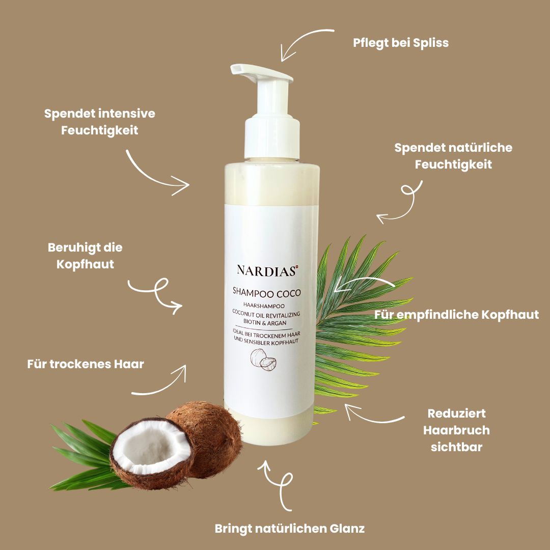 NARDIAS Shampoo Coco Pump