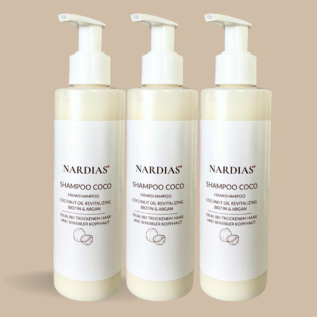 NARDIAS Shampoo Coco 250ml Sparpaket 3erPack