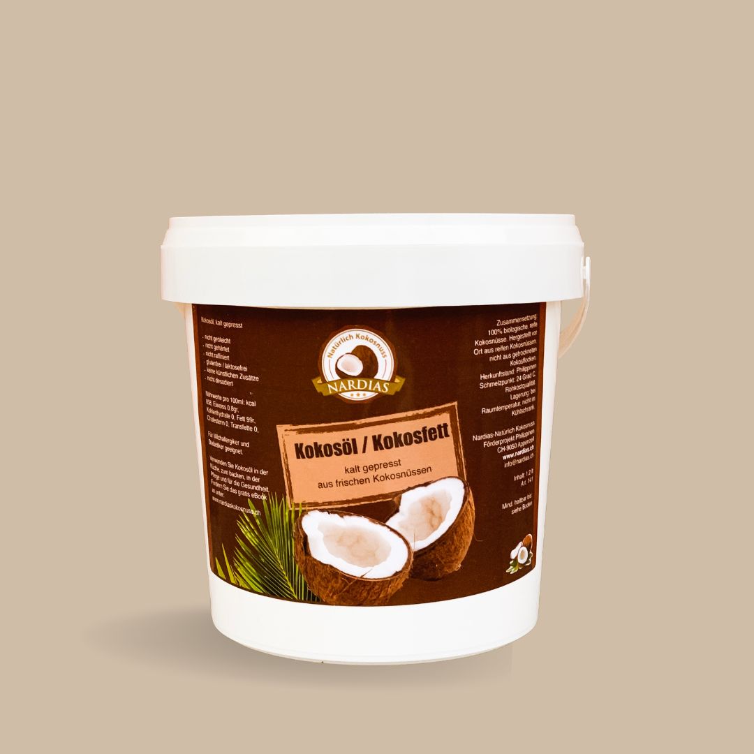 NARDIAS Kokosöl, kalt gepresst 1,2 Lt Art.141