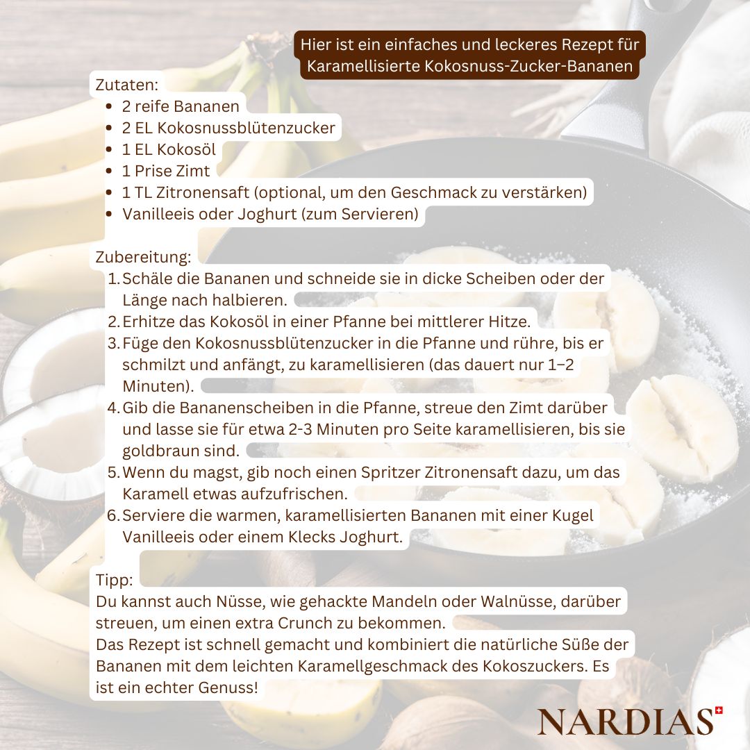 Kokosblütenzucker aus Kokosblütennektar | NARDIAS 1 kg