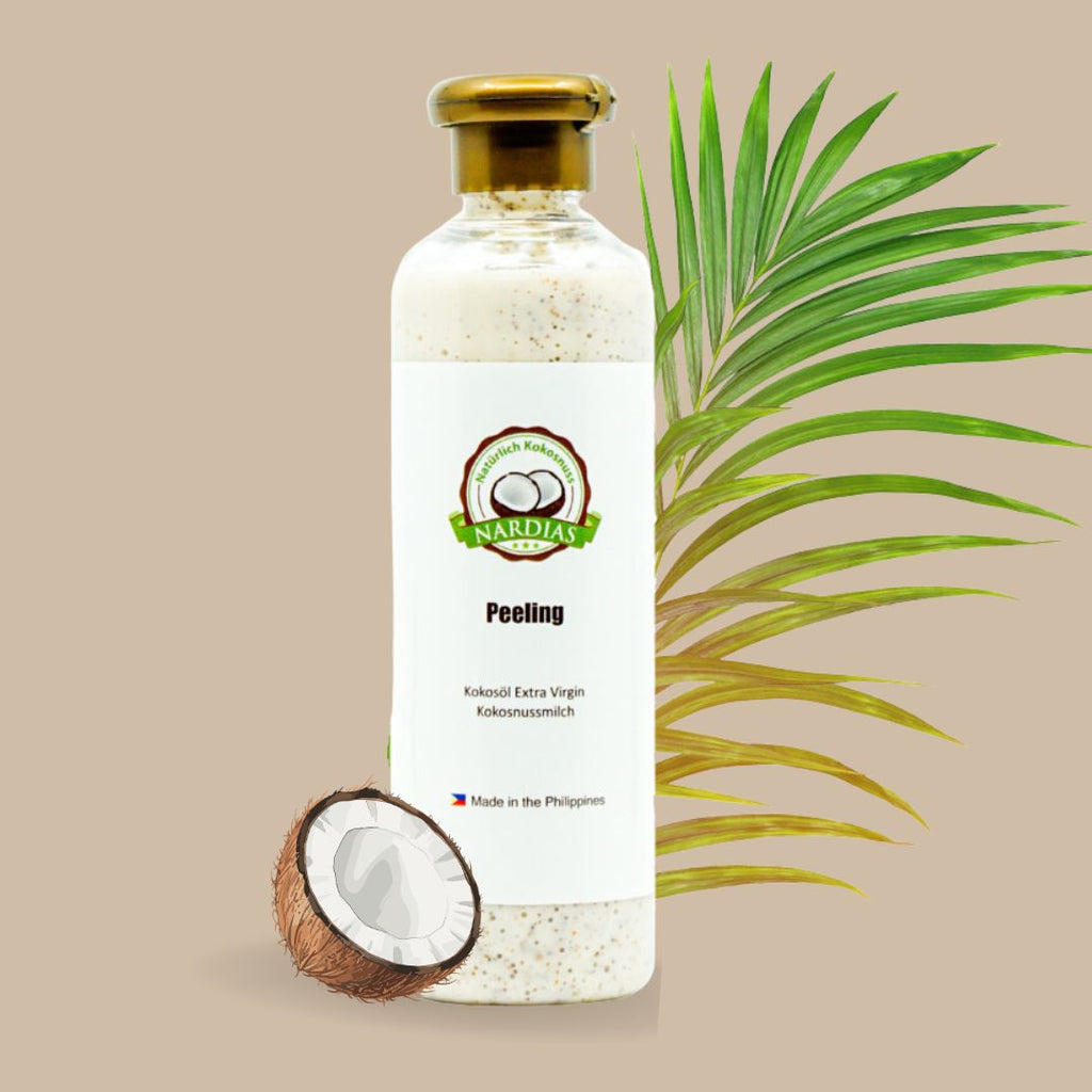 Kokos Peeling mit Kokosöl für sanfte Hautpflege | NARDIAS