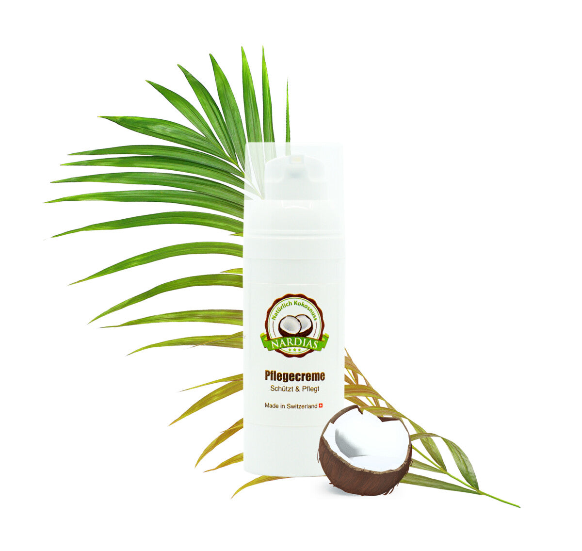 NARDIAS Pflegecreme Gesichtscreme  50ml Pump Airless