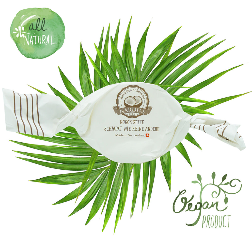 NARDIAS Duftfreie Kokosnuss Naturseife ohne Duft Art320