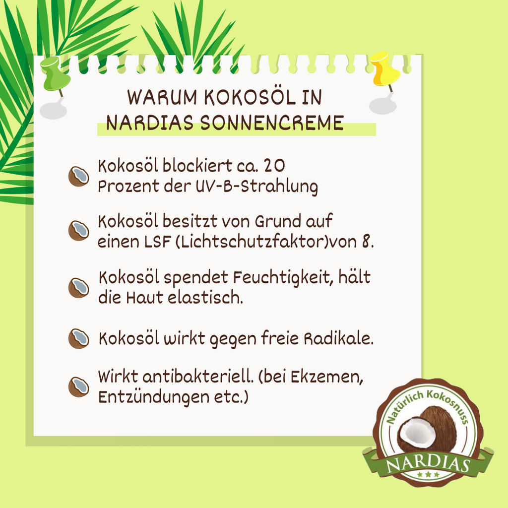 NARDIAS Sonnencreme 150ml AirlessPump