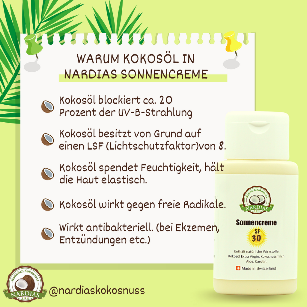 NARDIAS Sonnencreme 100ml SF30