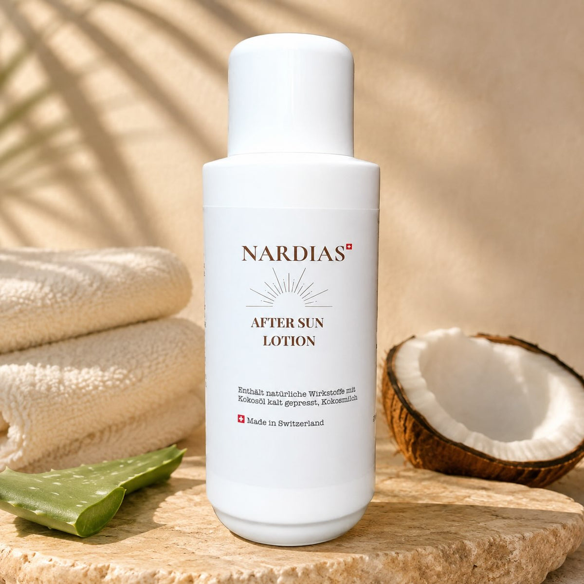 Pflegende After Sun Lotion mit Kokosöl | NARDIAS 500ml