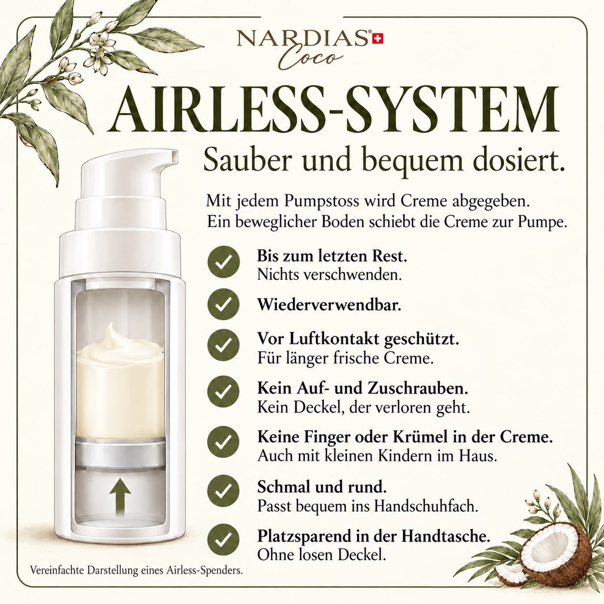Pflegecreme Airless 50ml