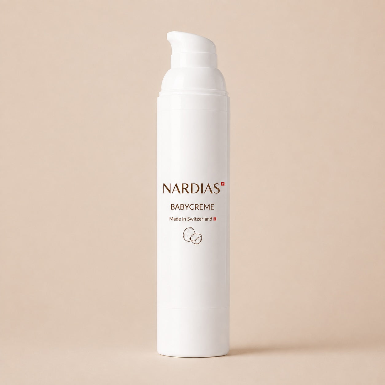 Sanfte Baby Pflegecreme mit Kokosöl | NARDIAS 100ml Airless