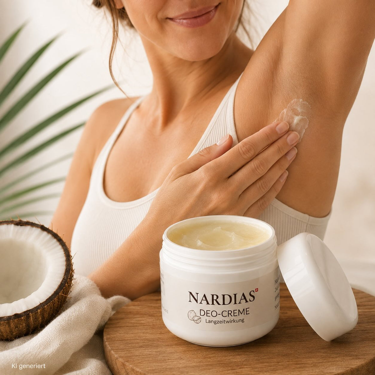 Natürliche Deocreme – unperfekt aber wirksam | NARDIAS | Deo mit Kokosöl alkoholfrei & ohne Aluminium