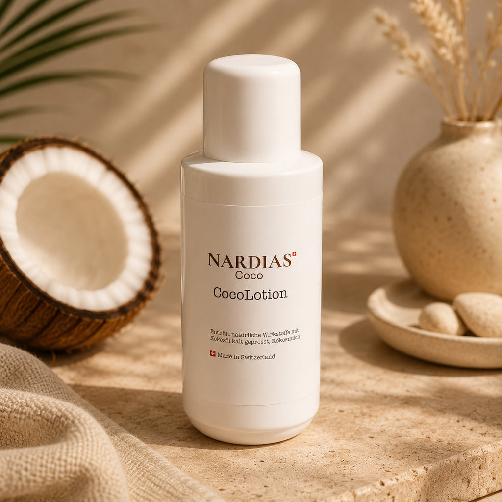 Bodylotion mit Kokosöl für trockene Haut | NARDIAS 500 ml