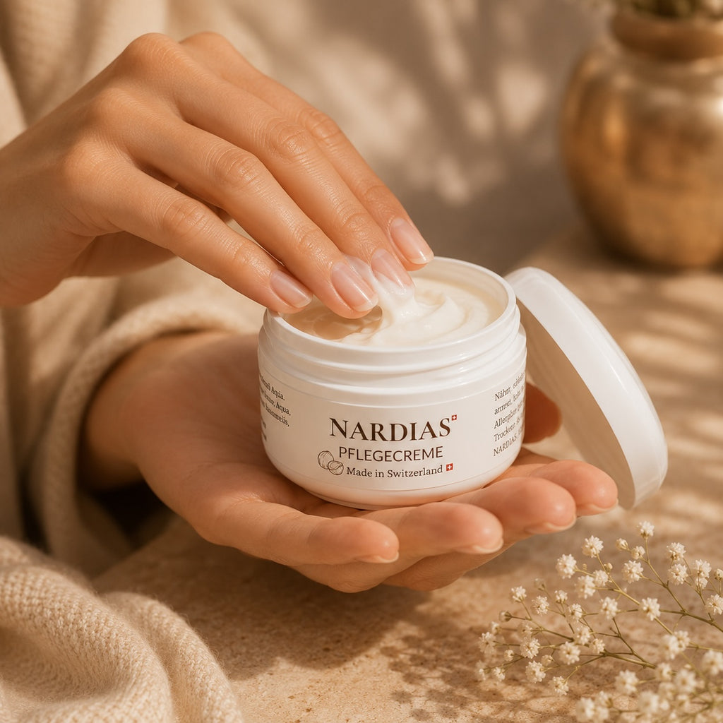 Natürliche Pflegecreme mit Kokosöl | NARDIAS 75ml
