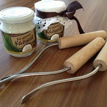 NARDIAS Kokosbrecher, Kokosfleisch Auslöser "Luger"