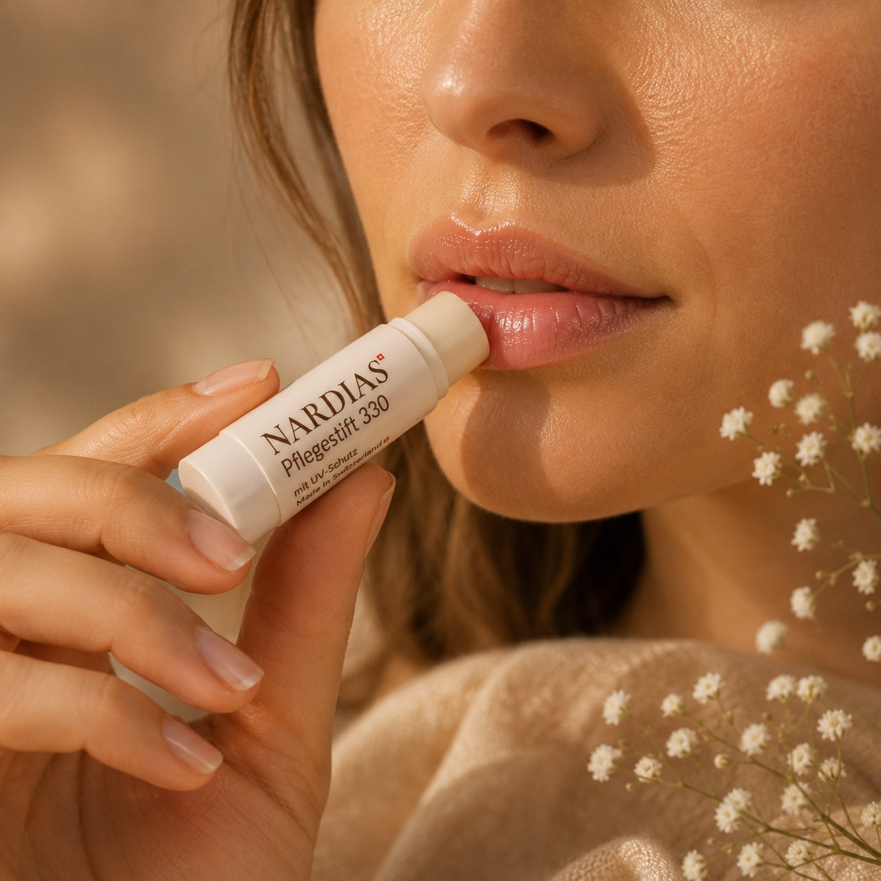 Lippenpflegestift mit Kokosöl und UV-Schutz | NARDIAS