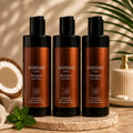 Starke Minze Shampoo bei fettendem Haaransatz  & Haare 3er Pack SparAktion