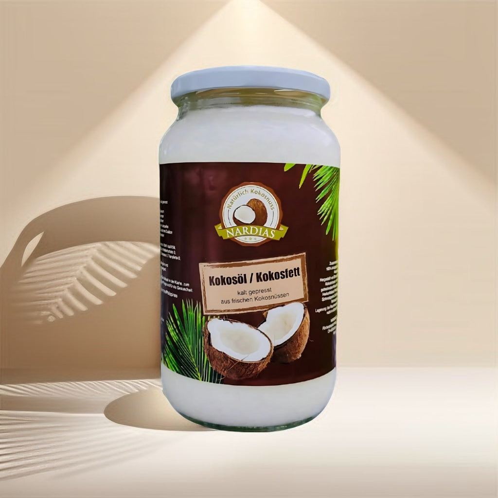 NARDIAS Kokosöl, kalt gepresst 1000ml Art.140