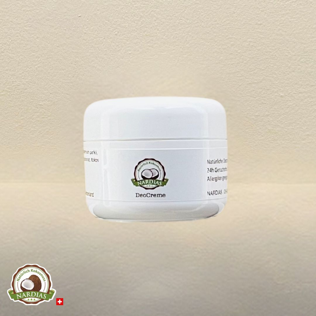 NARDIAS Deocreme Unperfekt, aber wirksam im PP Tiegel
