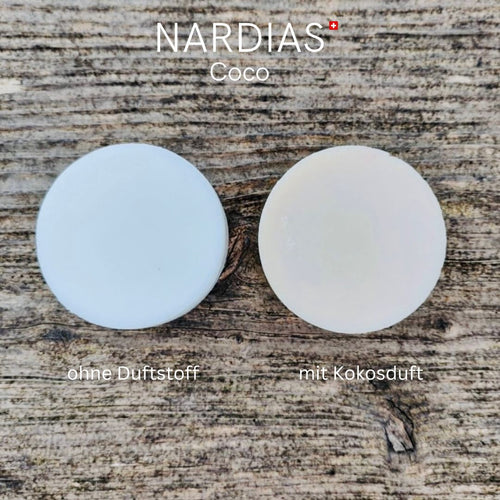 Duftfreie Naturseife mit Kokosöl | NARDIAS
