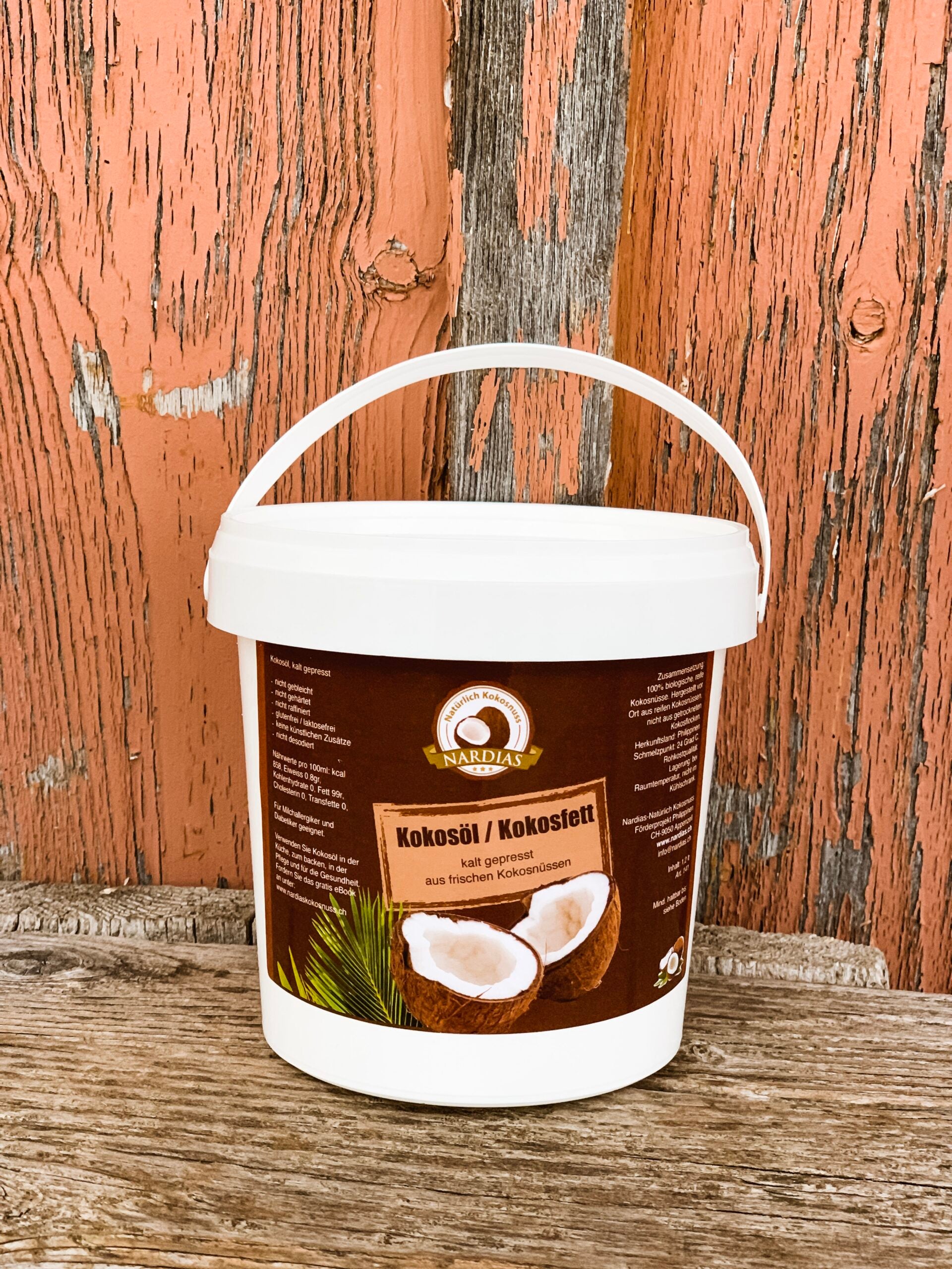 NARDIAS Kokosöl, kalt gepresst 1,2 Lt Art.141