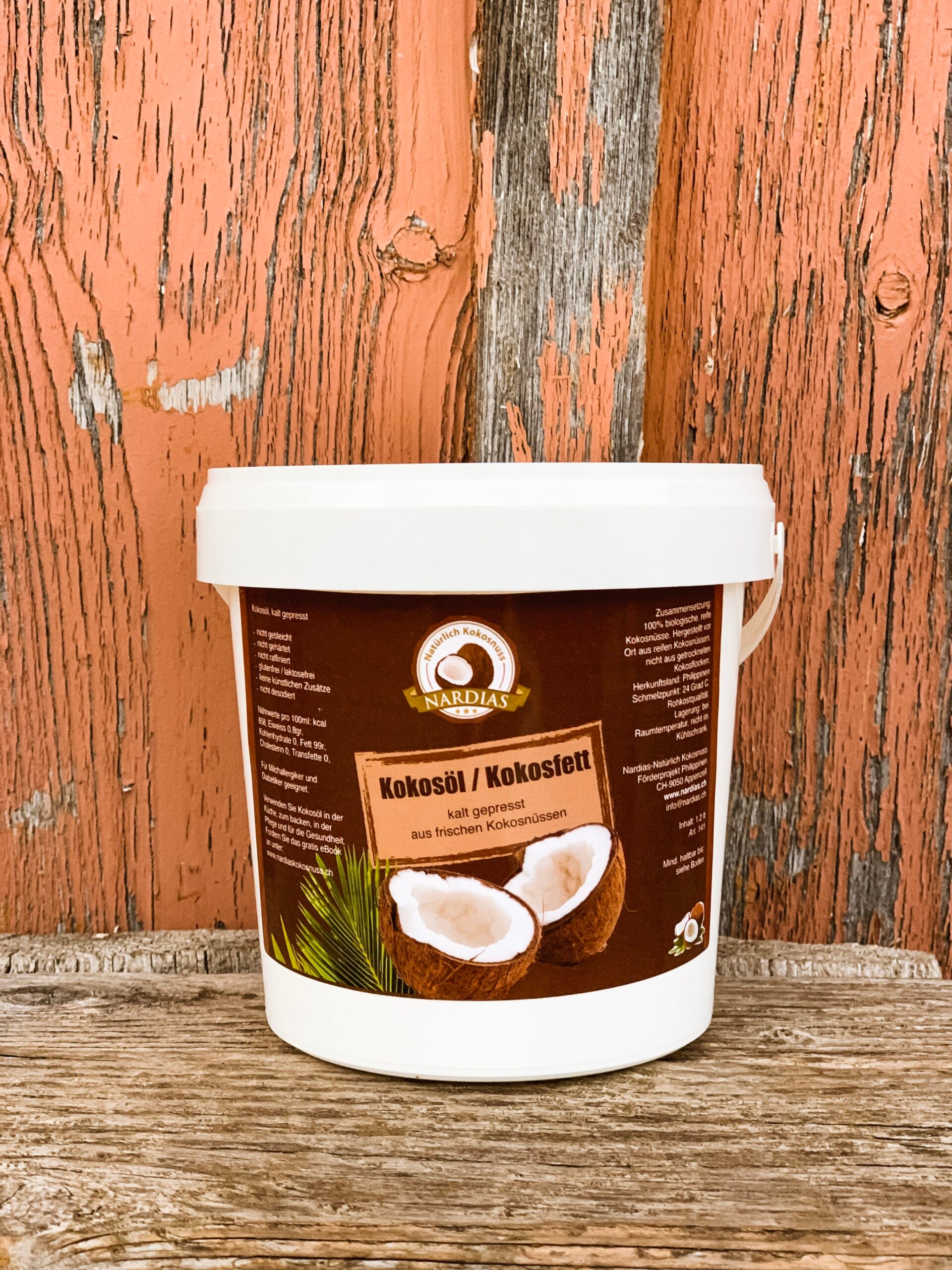 NARDIAS Kokosöl, kalt gepresst 1,2 Lt Art.141