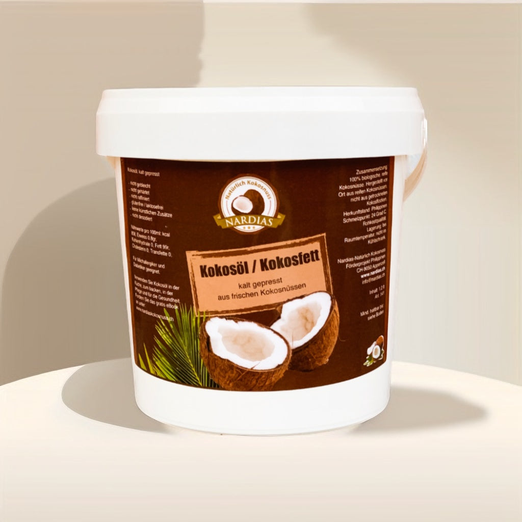 NARDIAS Kokosöl, kalt gepresst 1,2 Lt Art.141