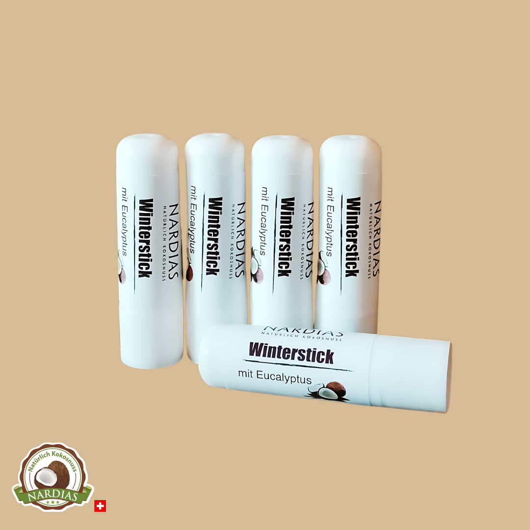 NARDIAS Lippenpflege Winterstift no331 Eucalyptus 5 Stück Sparangebot