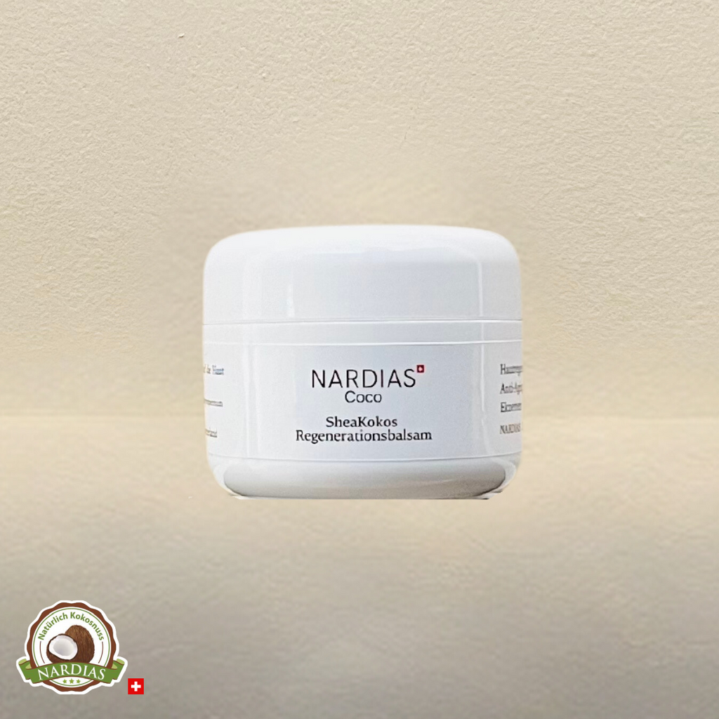 NARDIAS SheaKokos Regenerationsbalsam im klassischen Kunststofftiegel