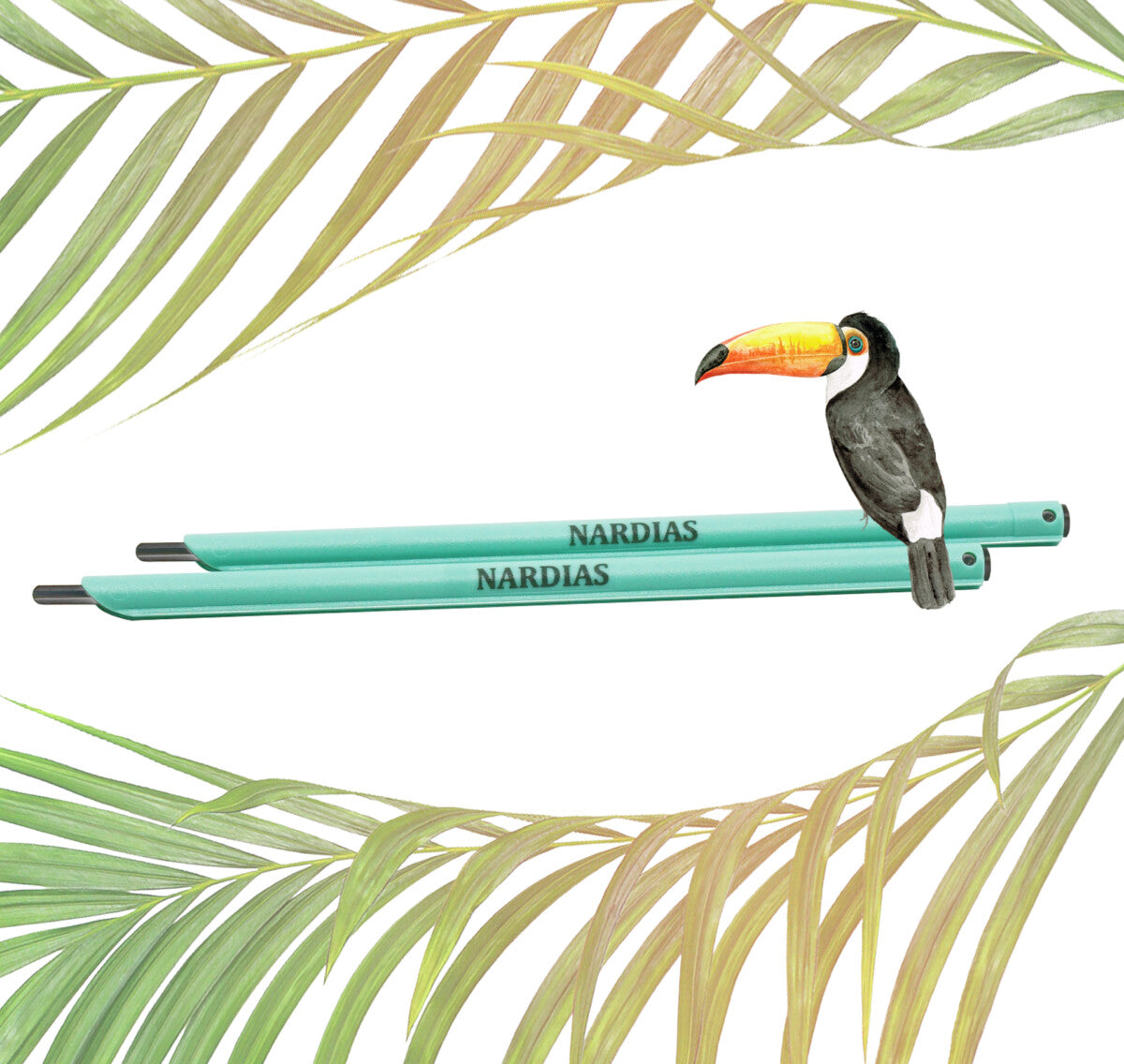 NARDIAS Verschlussklemmen 2 Stück Art.760