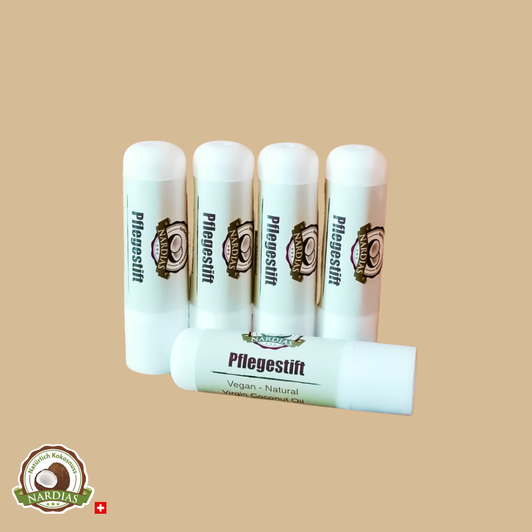 NARDIAS Lippenpflege pflanzlich no332-  5 Stück