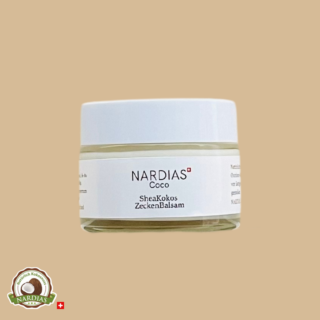 NARDIAS Zecken-Mücken Schutz im Opal Glas Tiegel