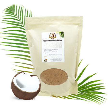 NARDIAS Kokoszucker 1kg (aus Kokosnussblüten-Nektar) Art262
