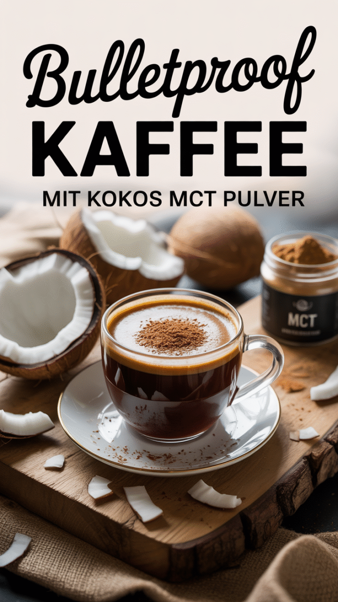 Bulletproof Coffee gehört zum Keto-Lifestyle einfach dazu. Mit Kokos MCT Pulver wird er besonders cremig und bekömmlich. Hier findest du das einfache Rezept, Vorteile und Zubereitungstipps.